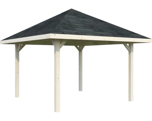 Pavillon tonnelle Palmako 300 x 300 mm bois Pavillon de jardin en bois avec toit
