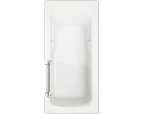 Vue de dessus d''une baignoire