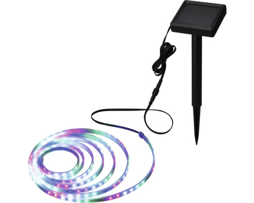 Guirlande lumineuse LED à énergie solaire avec piquet de terre