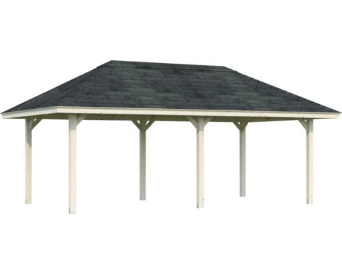 Pavillon de jardin en bois avec toit