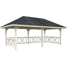 Pavillon en bois avec toit