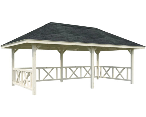 Pavillon en bois avec toit