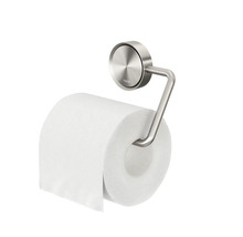 Support papier toilette logo Tiger en acier inoxydable brossé avec rouleau de papier toilette