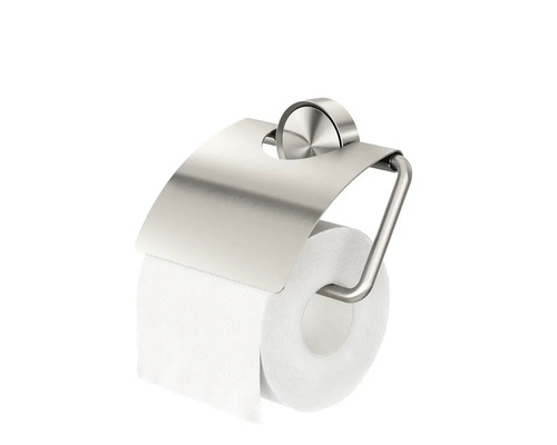 Porte-papier toilette en métal avec rouleau de papier toilette