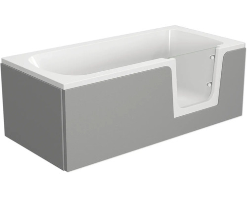 Badewanne mit Tür rechts SCHULTE Q1 75 x 160 cm alpinweiß glänzend mit befliesbarer Front- und Seitenverkleidung D80074R4 Badewanne mit Tür rechts SCHULTE Q1 75 x 160 cm alpinweiß glänzend mit befliesbarer Front- und Seitenverkleidung D80074R4
