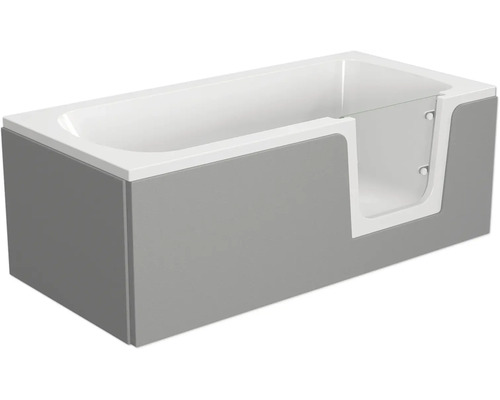 Badewanne mit Tür rechts SCHULTE Q1 75 x 170 cm alpinweiß glänzend mit befliesbarer Front- und Seitenverkleidung D80082R4 Badewanne mit Tür rechts SCHULTE Q1 75 x 170 cm alpinweiß glänzend mit befliesbarer Front- und Seitenverkleidung D80082R4