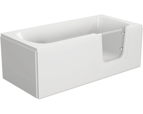 Badewanne mit Tür rechts SCHULTE Q1 75 x 170 cm alpinweiß glänzend mit befliesbarer Front- und Seitenverkleidung D80088R4 Badewanne mit Tür rechts SCHULTE Q1 75 x 170 cm alpinweiß glänzend mit befliesbarer Front- und Seitenverkleidung D80088R4