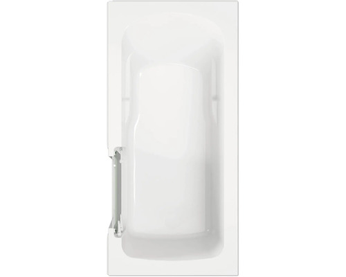 Baignoire avec paroi de douche