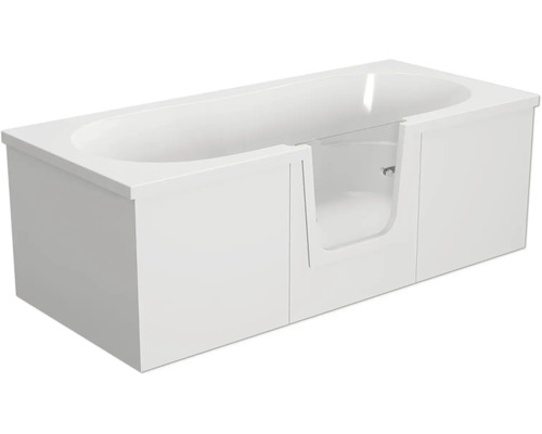 Badewanne mit Tür mittig Anschlag links SCHULTE Q2 75 x 170 cm alpinweiß glatt glänzend mit Front- und 2 Seitenschürzen D80007M4-5 Badewanne mit Tür mittig Anschlag links SCHULTE Q2 75 x 170 cm alpinweiß glatt glänzend mit Front- und 2 Seitenschürzen D80007M4-5