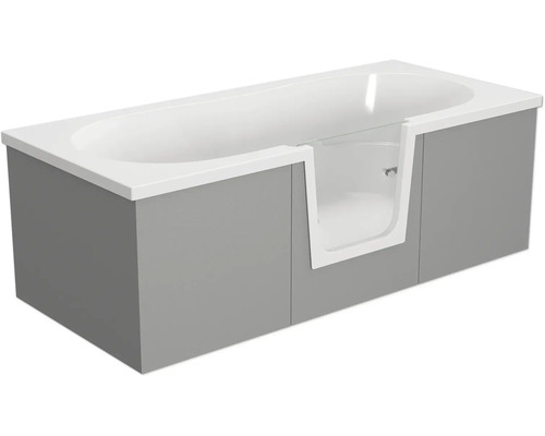 Badewanne mit Tür mittig Anschlag links SCHULTE Q2 80 x 180 cm alpinweiß glatt glänzend mit befliesbarer Front- und Seitenverkleidung D80013M4-5 Badewanne mit Tür mittig Anschlag links SCHULTE Q2 80 x 180 cm alpinweiß glatt glänzend mit befliesbarer Front- und Seitenverkleidung D80013M4-5