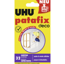 UHU Patafix Deco pastilles adhésives pour la fixation de décorations