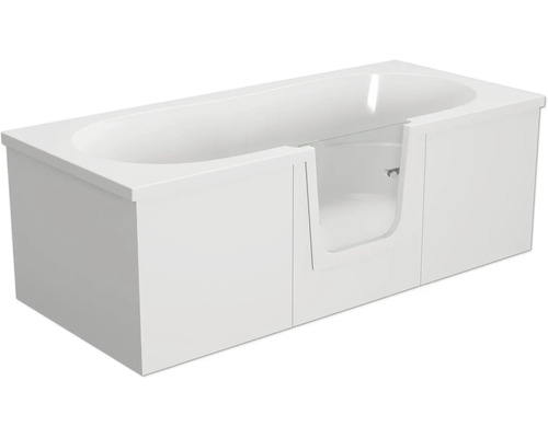 Badewanne mit Tür mittig Anschlag links SCHULTE Q2 75 x 170 cm alpinweiß glänzend mit Front- und linker Seitenschürze D80007M2-5 Badewanne mit Tür mittig Anschlag links SCHULTE Q2 75 x 170 cm alpinweiß glänzend mit Front- und linker Seitenschürze D80007M2-5