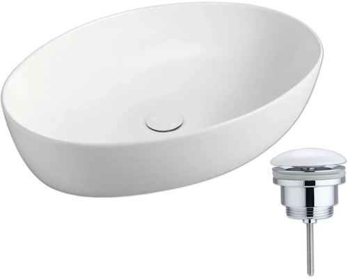 Vasque à poser et garniture de vidange