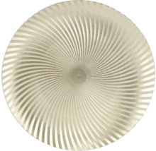 Tapis rond avec motif en spirale