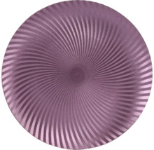 Plateau de table rond avec motif en spirale