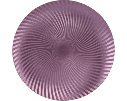 Plateau de table rond avec motif en spirale