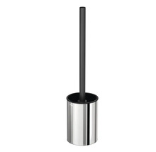 Toilettenbürste mit Halter aus Metall