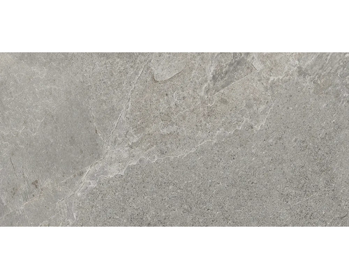 Carreau en grès cérame gris avec surface mate