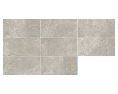 Carreaux en grès cérame gris aspect marbre