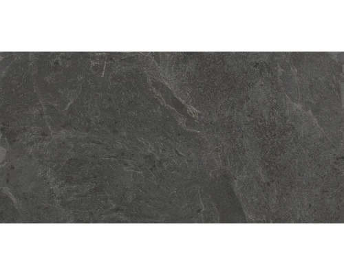 Carreau de sol foncé aspect pierre pour l''intérieur et l''extérieur