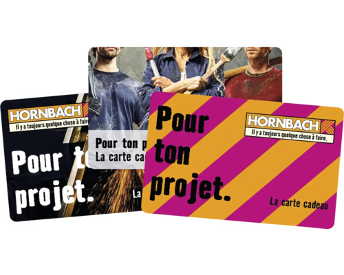 carte cadeau HORNBACH