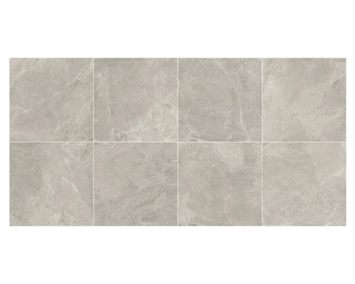 Carreaux de sol rectangulaires en grès cérame imitation marbre, posés