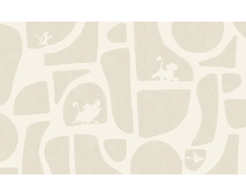 Papier peint avec des motifs du Roi Lion