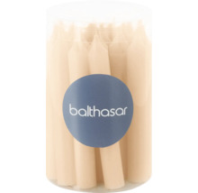 Bougies Balthasar dans un récipient transparent