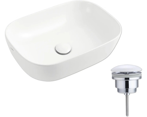 Lavabo en céramique sanitaire avec garniture de vidange