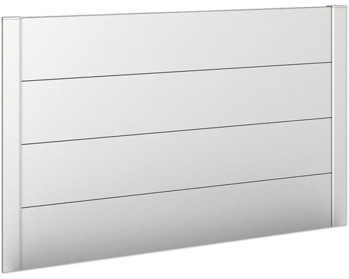 Sichtschutz biohort für Belvedere 1 Stück Gr.150 silber-metallic