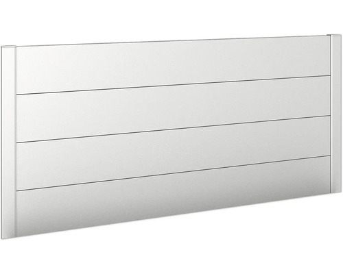 Sichtschutz biohort für Belvedere 1 Stück Gr.200 silber-metallic