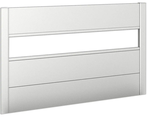 Brise-vue biohort pour Belvedere 1 pièce avec insert acrylique Taille 150 argent métallique Brise-vue biohort pour Belvedere 1 pièce avec insert acrylique Taille 150 argent métallique