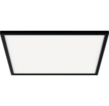 Plafonnier avec cadre noir