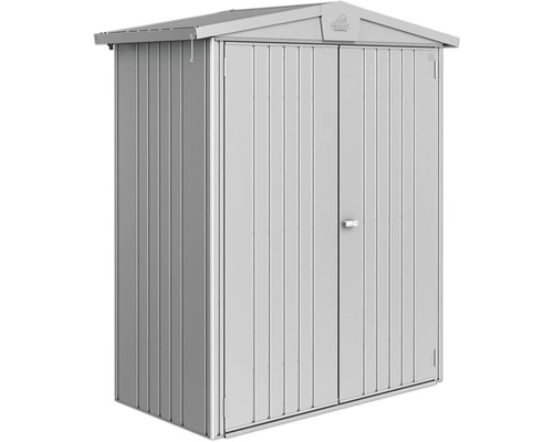 Abri de jardin métallique avec double porte pour le rangement de jardin