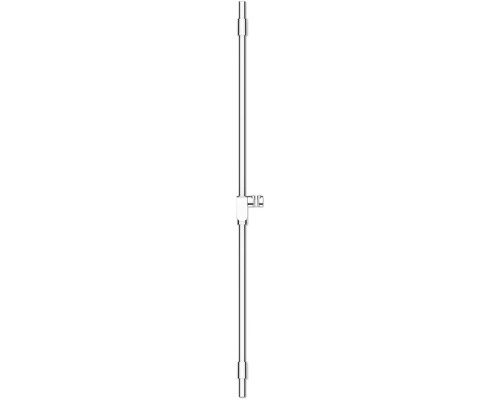 Barre de douche AVITAL INAM rond longueur de la barre de douche 80 cm chrome Barre de douche pour montage mural