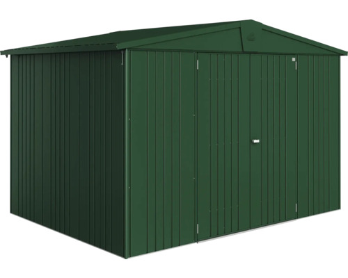 Abri de jardin en métal avec double porte