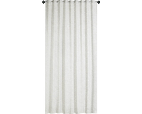 Rideau avec galon fronceur Tabor beige 140x255 cm Rideau avec œillets