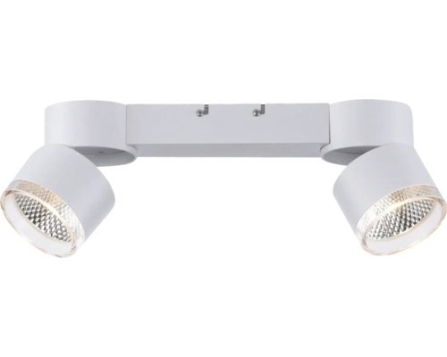 Zwei weiße LED-Strahler an einer Leuchte