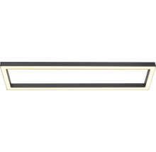 Rechteckige Deckenleuchte mit integrierter LED