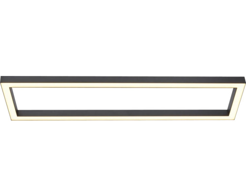 Rechteckige Deckenleuchte mit integrierter LED