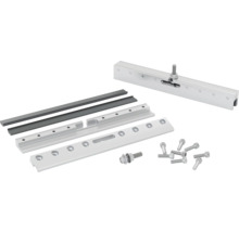 Holzbearbeitungswerkzeug-Set mit Führungsschienen und Befestigungsmaterial