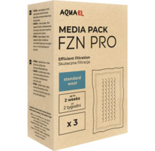 Aquael Media Pack FZN Pro masses filtrantes pour aquariums, lot de trois