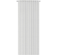 Rideau à pattes blanc en tissu