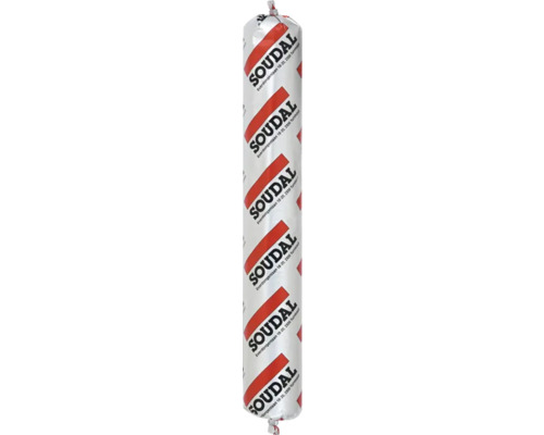 Soudal SILIRUB 2 Bau-Neutralsilikon weiss 600 ml Schlauchbeutel