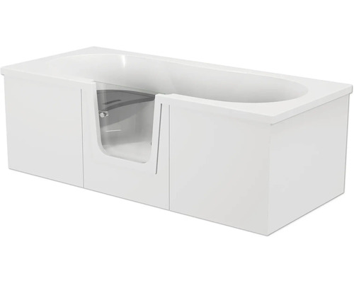 Badewanne mit Tür mittig Anschlag rechts SCHULTE Q2 75 x 170 cm alpinweiß glatt glänzend mit Front- und 2 Seitenschürzen D80007M4-3 Badewanne mit Tür mittig Anschlag rechts SCHULTE Q2 75 x 170 cm alpinweiß glatt glänzend mit Front- und 2 Seitenschürzen D80007M4-3