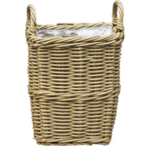 Panier en osier avec poignées