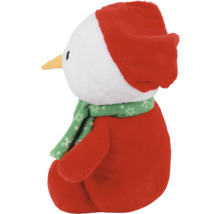 Peluche de pingouin de Noël avec bonnet et écharpe