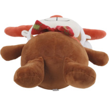 Peluche renne avec nœud