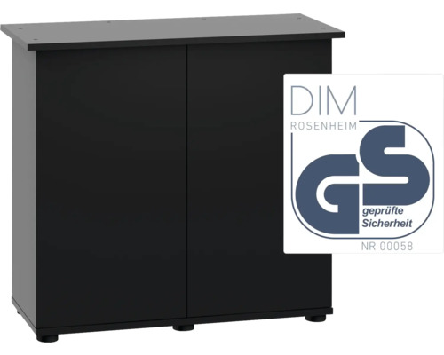 Aquariumunterschrank mit zwei Türen und GS Zeichen für geprüfte Sicherheit