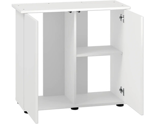 Meuble aquarium avec deux portes et une étagère